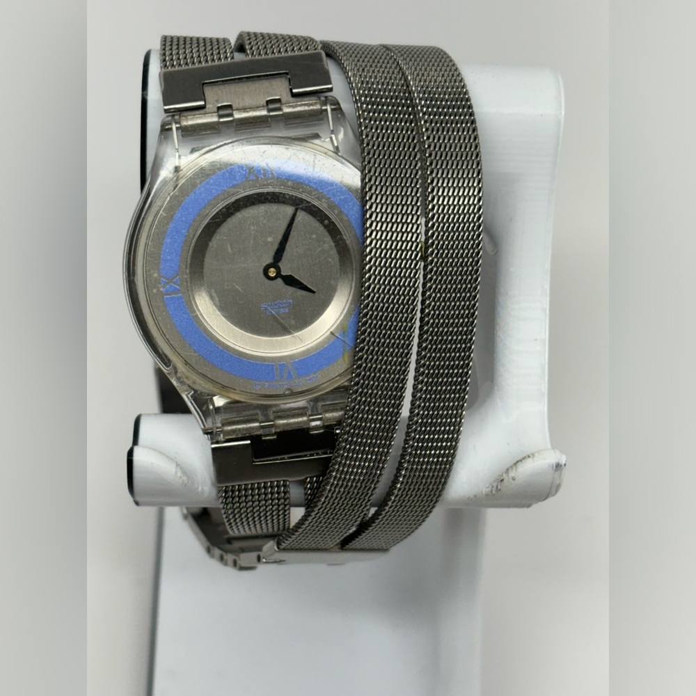 Swatch Montre Skin Collection Little While Blue Stk 139